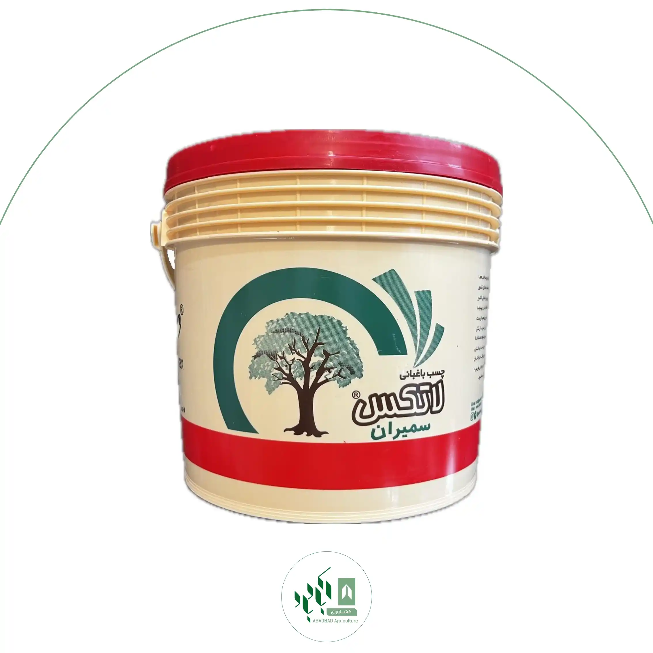 latex samiram_11zon چسب باغبانی لاتکس 4.5 کیلویی برند سمیران