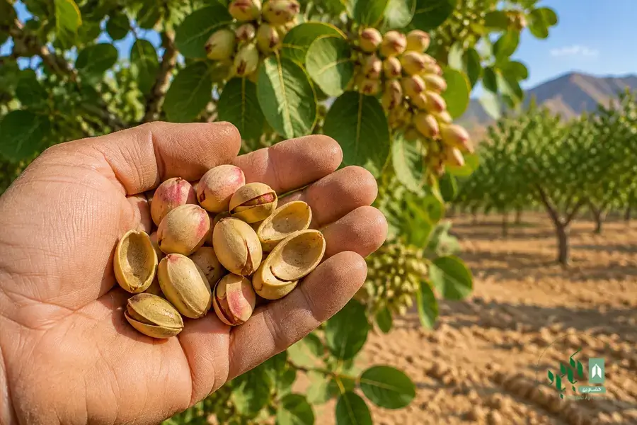 چرا درخت پسته دچار کمبود کلسیم می‌شود؟